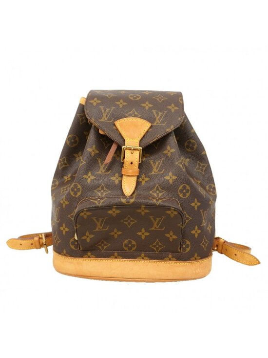 Louis Vuitton Backpack Monogram Montsouris MM Brown